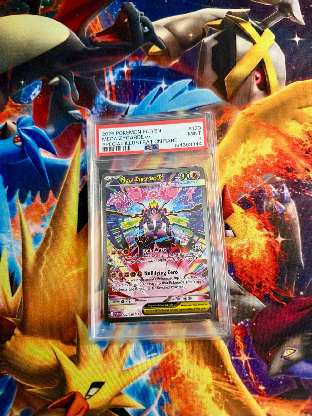 2026 POKEMON POR EN-PERFECT ORDER #120 MEGA ZYGARDE EX SPECIAL ILLUSTRATION RARE
